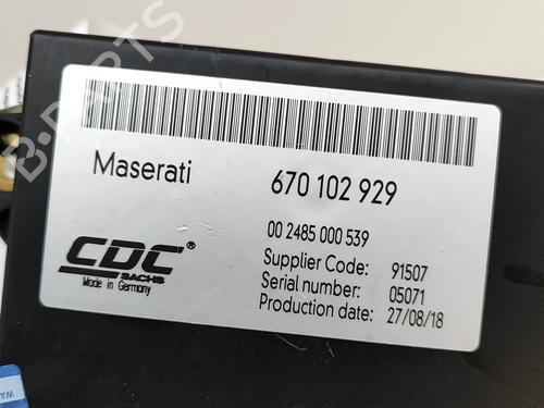 Electronic module MASERATI GHIBLI III (M157) 3.0 D | BP24307477M83