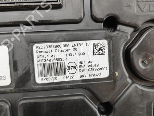 Instrument cluster RENAULT MASTER III Van (FV) 2.3 dCi 180 FWD (FV04, FV07) | BP27773092C47 