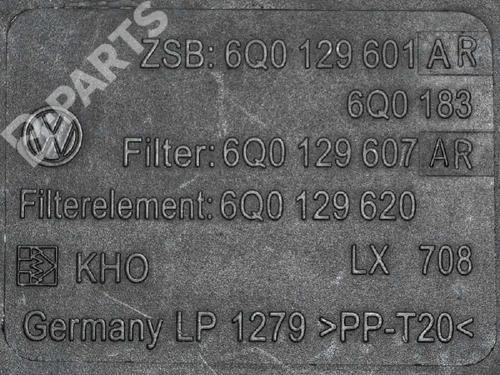 Air filter box SKODA ROOMSTER (5J7) 1.4 TDI | BP8936260M87 