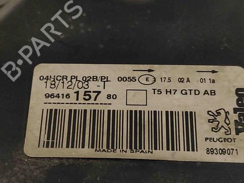 Left headlight PEUGEOT 307 CC (3B) 2.0 16V | BP29510699C28 