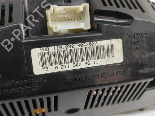 Instrument cluster MERCEDES-BENZ E-CLASS (W211) E 270 CDI (211.016) | BP21809628C47 