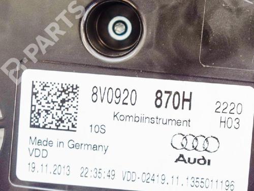 Instrument cluster AUDI A3 (8V1, 8VK) 2.0 TDI | BP6741858C47 