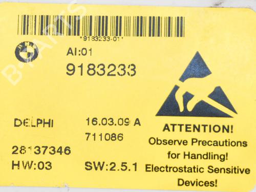 Electronic module BMW 5 (E60) 525 i | BP6755710M83 