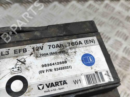 Battery CITROËN C4 III (BA_, BB_, BC_) 1.2 PureTech 130 (BAHNSA, BAHNSB) | BP29391813E11 