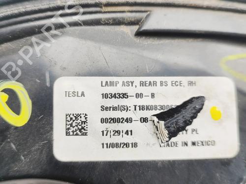 Right taillight TESLA MODEL X (5YJX) P100D AWD | BP34443892C35  - Image 14