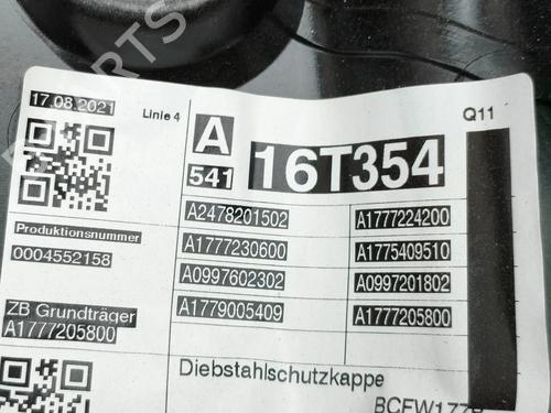 Front right window mechanism MERCEDES-BENZ A-CLASS (W177) AMG A 35 4-matic (177.051) | BP38756021C23 - Image 11