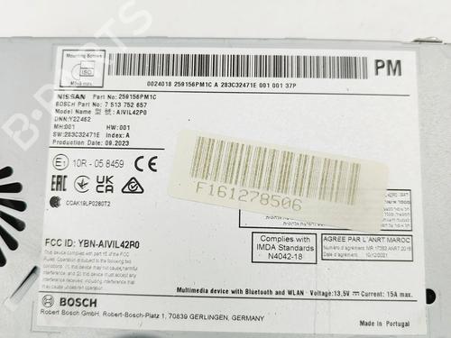 Electronic module NISSAN JUKE (F16_) DIG-T 117 | BP35957685M83 - Image 6