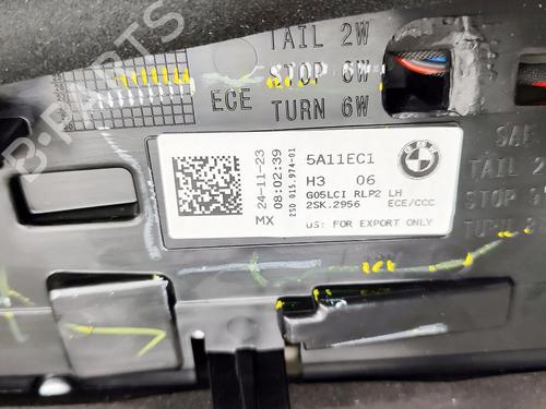 Left tailgate light BMW X5 (G05, F95) xDrive 45 e Plug-in Hybrid | BP36358569C79  - Image 9
