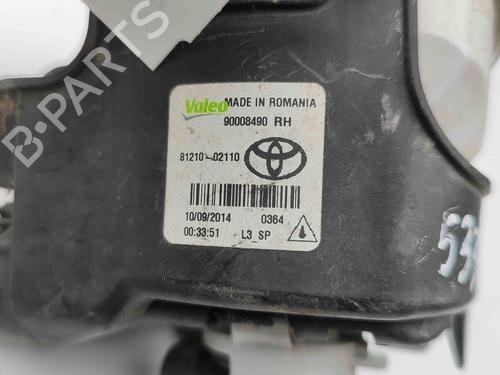 Right front fog light TOYOTA YARIS (_P13_) 1.3 (NSP130_, NSP130) | BP27240125C31 