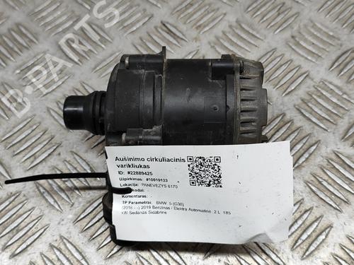 Used Auxiliary water pump BMW 5 (G30, F90) 530 e Plug-in-Hybrid xDrive (252 hp) 16537159
