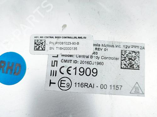 Módulo eletrónico TESLA MODEL X (5YJX) 90D AWD | BP31297409M83 