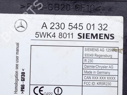 Electronic module MERCEDES-BENZ SL (R230) 500 (230.475) | BP10073030M83 
