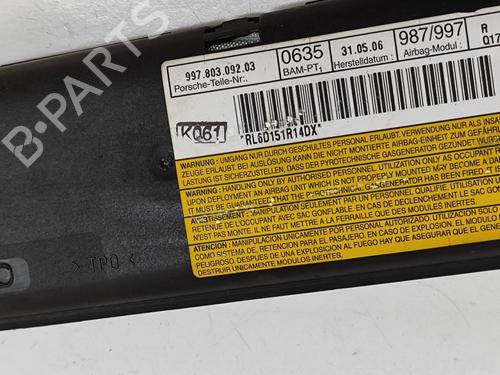Right door airbag PORSCHE CAYMAN (987) S 3.4 | BP28062224C51 