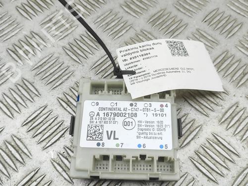 Used Electronic module Electronic module MERCEDES-BENZ GLE (V167) GLE 400 d 4-matic (167.123) (330 hp) 33937955 33937955