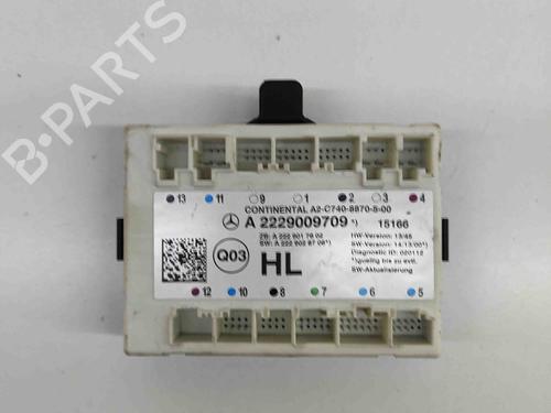 Elektronisk modul MERCEDES-BENZ S-CLASS (W222, V222, X222) S 300 BlueTEC Hybrid / h (222.004, 222.104) (204 hp) 16537018