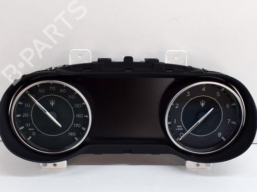 Used Instrument cluster MASERATI LEVANTE SUV (M161) 3.0 Q4 (350 hp) 15480994