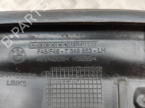 Rubber door seal BMW 7 (F01, F02, F03, F04) 730 d | BP18314022C142 