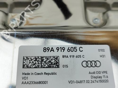 Display monitor AUDI Q4 E-TRON SUV (F4B) 45 | BP29392257C48 