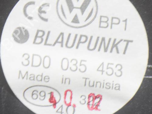 Speaker VW PHAETON (3D1, 3D2, 3D3, 3D4, 3D6, 3D7, 3D8, 3D9) 5.0 V10 TDI 4motion | BP7733106E2 