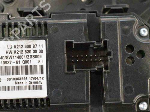 Climate control MERCEDES-BENZ E-CLASS (W212) E 220 CDI / BlueTEC (212.001, 212.002) | BP6761135I5