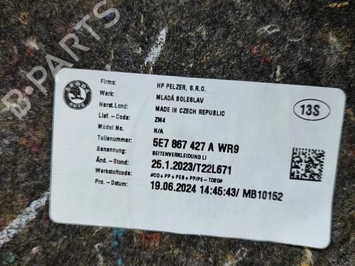 Boot lining SKODA OCTAVIA IV Combi (NX5, PV5) 1.5 TSi | BP28590087I3 - Image 3