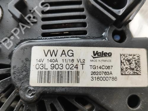 Alternator VW AMAROK (2HA, 2HB, S1B, S6B, S7A, S7B, AGD) 2.0 BiTDI 4motion | BP33381969M7  - Image 7