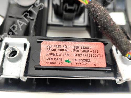 Instrument cluster CITROËN AMI (9A_) Electric (9AZ2CA) | BP36044941C47 - Image 8