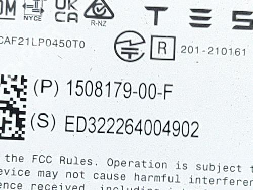 Electronic module TESLA MODEL Y (5YJY) EV Performance All-wheel Drive | BP31297008M83 