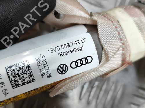 Høyre gardin kollisjonspute SKODA SUPERB III (3V3) 1.6 TDI | BP24975509C12 