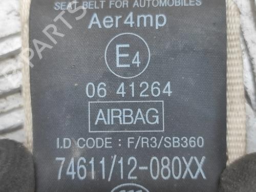 Front right seatbelt SSANGYONG REXTON W / REXTON 2.2 Xdi All-wheel Drive | BP33176508I25  - Image 9