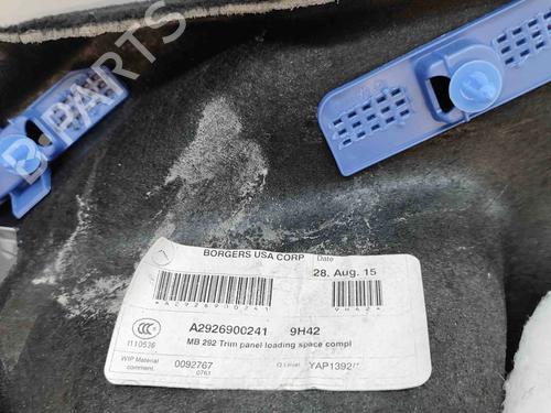 Boot lining MERCEDES-BENZ GLE Coupe (C292) AMG 63 S 4-matic (292.375) | BP29459762I3 - Image 6