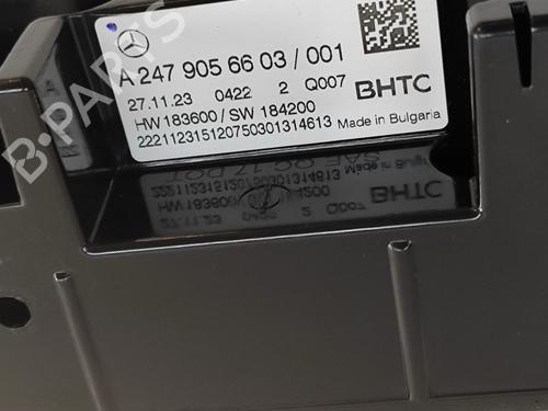 Climate control MERCEDES-BENZ EQB (X243) EQB 300 4-matic (243.608, 243.609) | BP29593998I5 