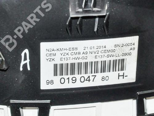 Instrument cluster PEUGEOT 208 I (CA_, CC_) 1.2 VTI 82 | BP6733894C47