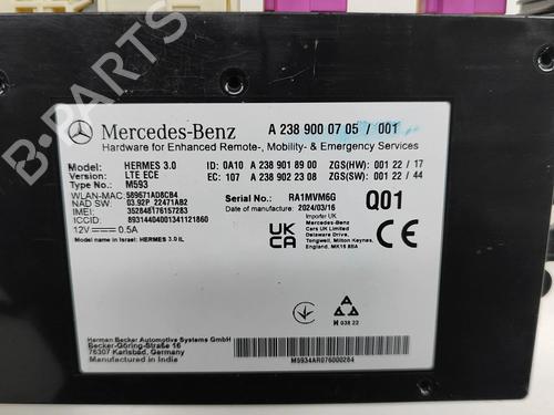 Electronic module MERCEDES-BENZ CLA (C118) CLA 200 (118.387) | BP27783909M83 