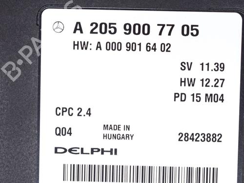 Gearbox control unit MERCEDES-BENZ C-CLASS (W205) C 250 BlueTEC / d 4-matic (205.009) | BP13928872M52 