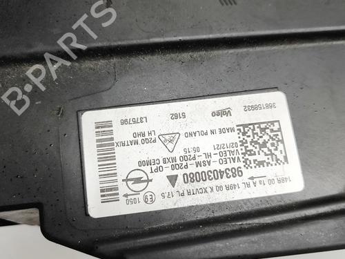 Left headlight OPEL MOKKA 1.2 (76) | BP37029466C28 - Image 9