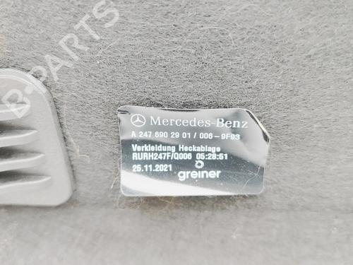Rear parcel shelf MERCEDES-BENZ EQA (H243) EQA 250 (243.701) | BP33732225C85  - Image 7