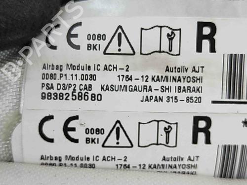 Right curtain airbag PEUGEOT 2008 II (UD_, US_, UY_, UJ_, UR_, UC_) e-2008 (UKZKXZ) | BP27780388C12