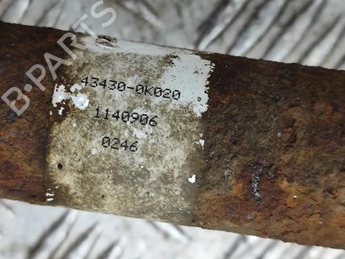 Left front driveshaft TOYOTA HILUX VII Pickup (_N1_, _N2_, _N3_) 2.5 D 4WD (KUN25) | BP28171762M38