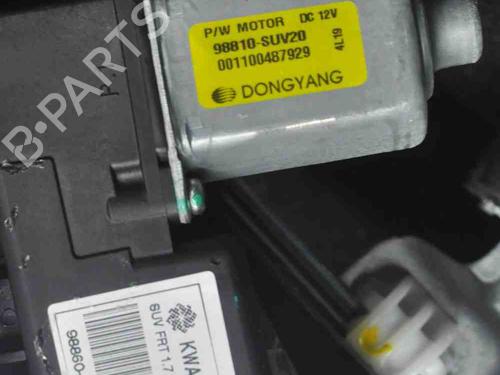 Front right window mechanism OPEL MOKKA / MOKKA X (J13) 1.6 (_76) | BP9862665C23
