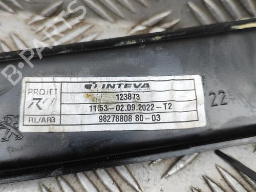 Rudehejsemekanisme venstre bagtil PEUGEOT 508 II (FB_, FH_, F3_) Hybrid 225 (F35GQU) | BP29975345C24 