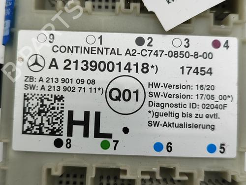 Electronic module MERCEDES-BENZ E-CLASS (W213) E 350 e (213.050) | BP27167592M83 