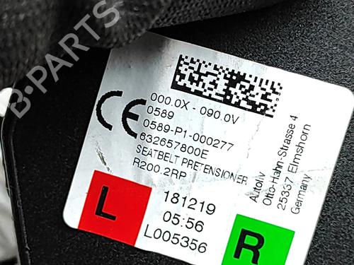Rear right seatbelt BMW 5 Touring (G31) 530 d xDrive | BP37269250I28 - Image 6