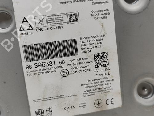 Electronic module PEUGEOT 2008 II (UD_, US_, UY_, UJ_, UR_, UC_) e-2008 (UKZKXZ) | BP27779038M83 