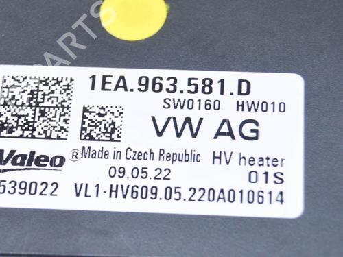 Heater resistor VW ID.3 (E11, E12) Pro | BP27760528M108 