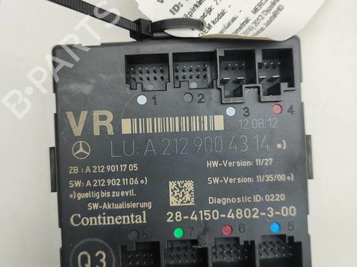 Electronic module MERCEDES-BENZ E-CLASS Convertible (A207) E 250 CDI / BlueTEC / d (207.403, 207.404) | BP27723778M83 - Image 5