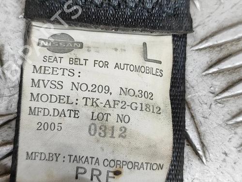 Front left seatbelt INFINITI FX 35 All-wheel Drive | BP24580391I26 