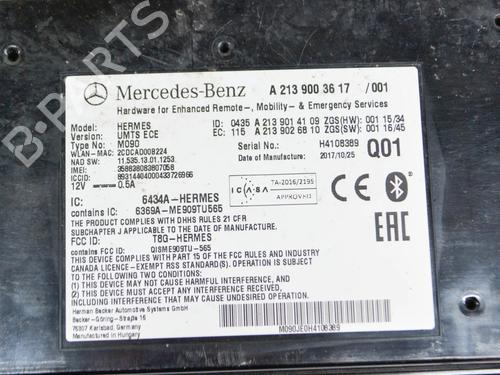 Electronic module MERCEDES-BENZ E-CLASS Coupe (C238) E 220 d (238.314) | BP10368206M83