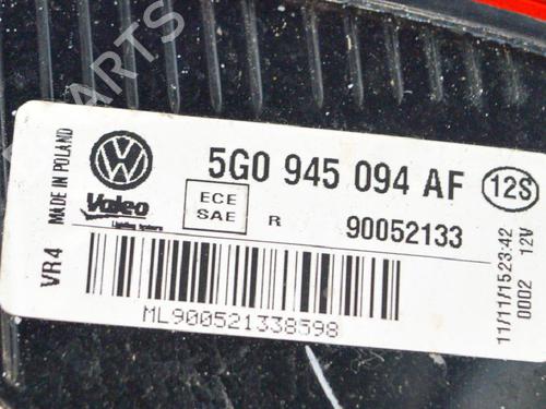 Right tailgate light VW GOLF VII (5G1, BQ1, BE1, BE2) 2.0 TDI | BP6763838C80 