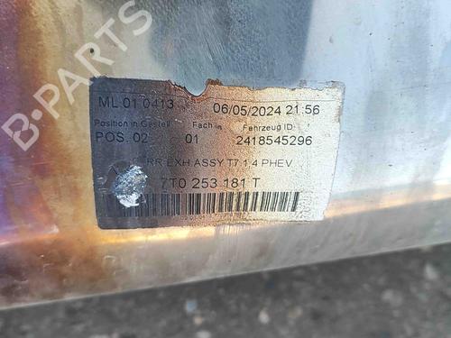 Système d'échappement VW MULTIVAN T7 (STM, STN) 1.4 eHybrid | BP29623238M121 